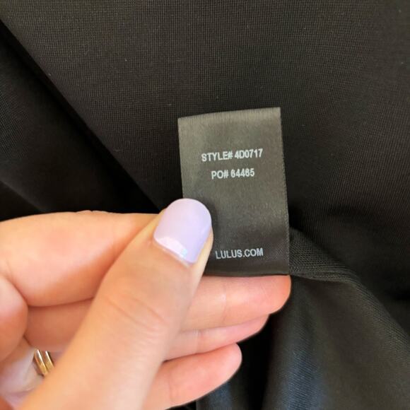 Lulus Spoonful of Sass Black Ruffled Bodycon Mini Dress - Picture 7 of 7